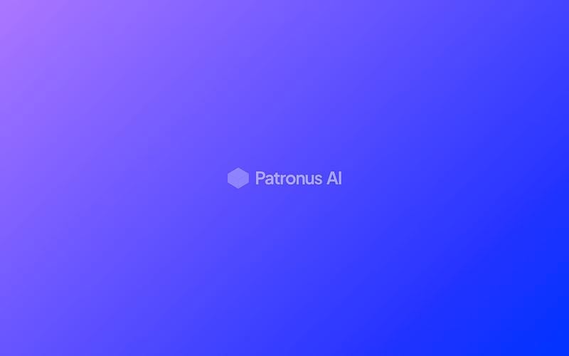 Screenshot of Patronus AI webpage